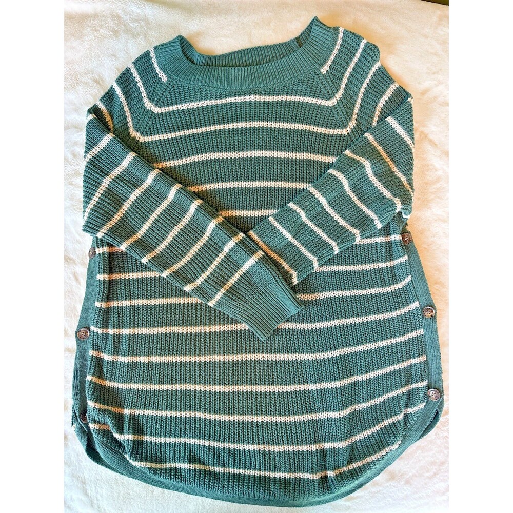 Coco & Shay Women's Knit Sweater 2XL Side Button Detail Cozy Fall - Picture 2 of 7